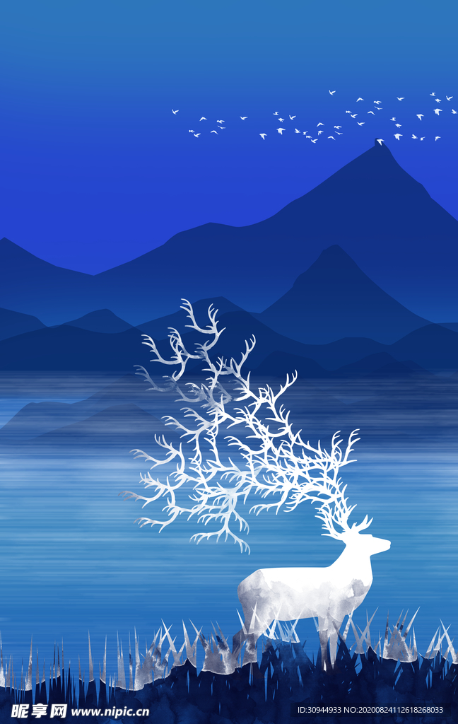 轻奢抽象装饰画