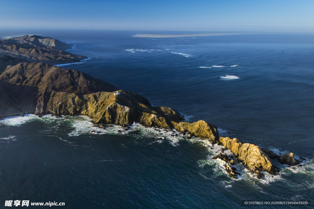 海岸风景摄影图