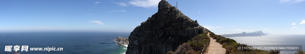 海岸风景摄影图