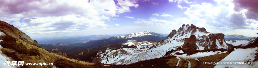 海岸风景摄影图
