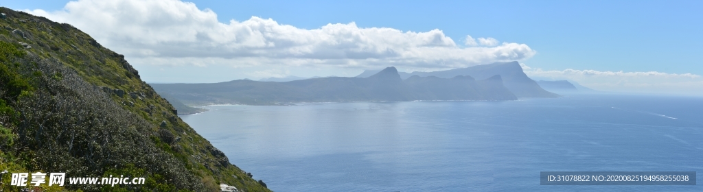 海岸风景摄影图