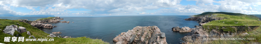 海岸风景摄影图
