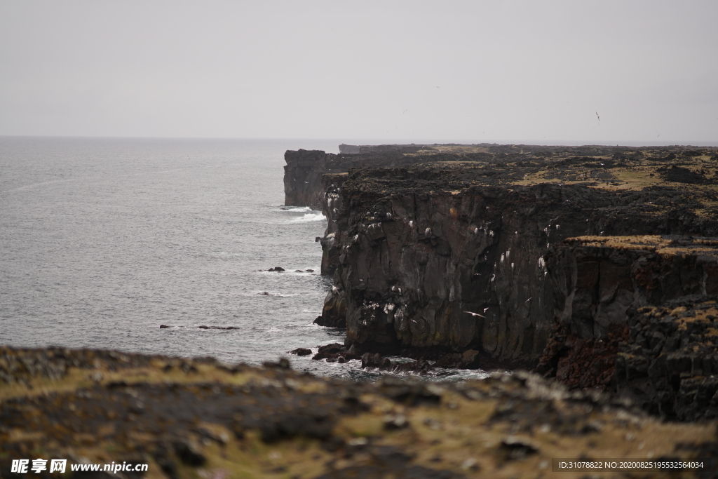 海岸风景摄影图