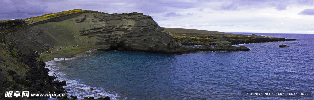 海岸风景摄影图