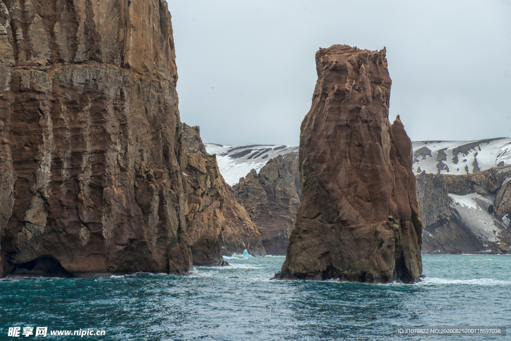 海岸风景摄影图
