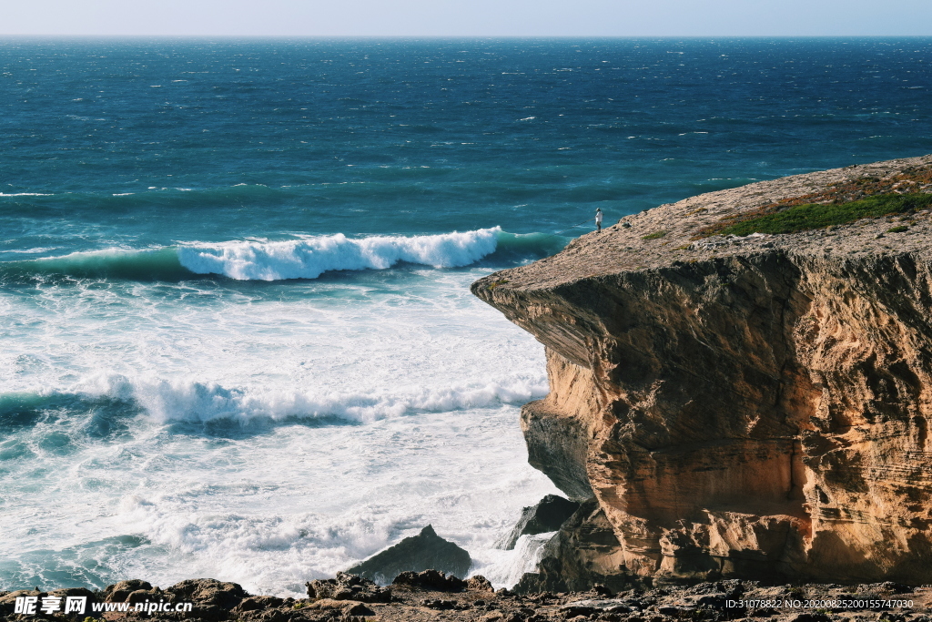 海岸风景摄影图
