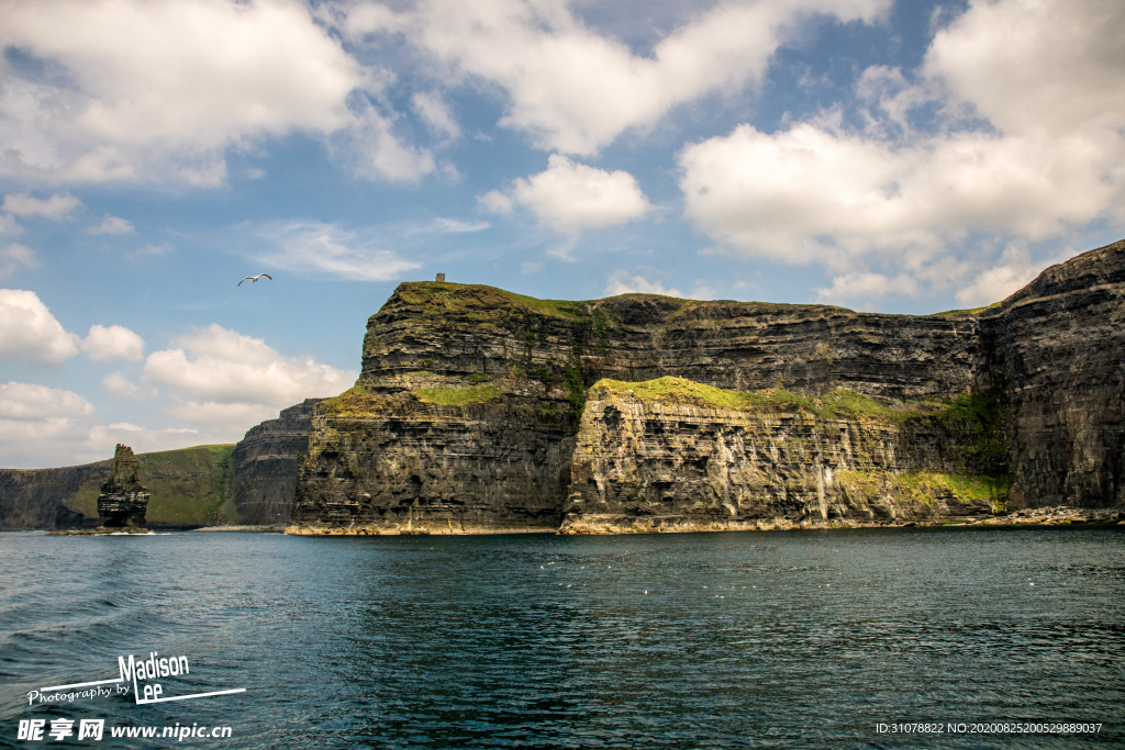 海岸风景摄影图