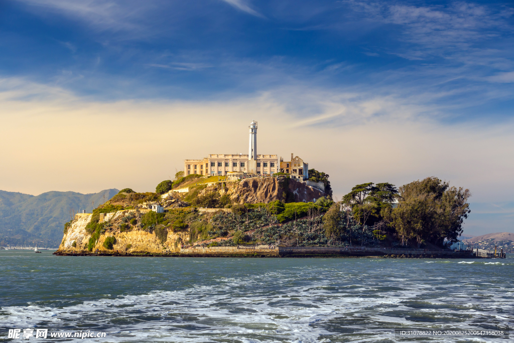 海岸风景摄影图