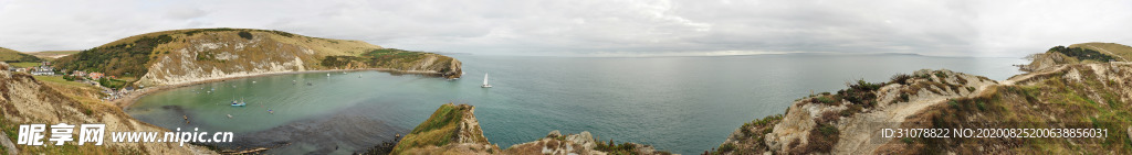 海岸风景摄影图