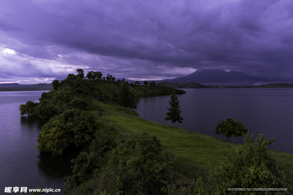 海岸风景摄影图