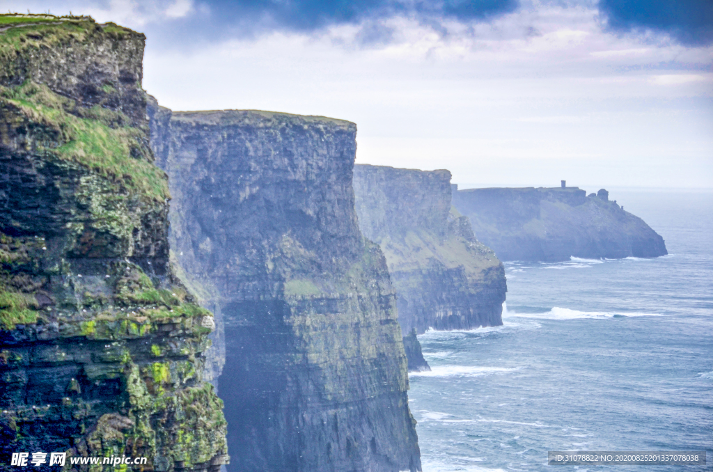海岸风景摄影图