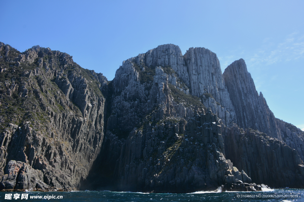 海岸风景摄影图