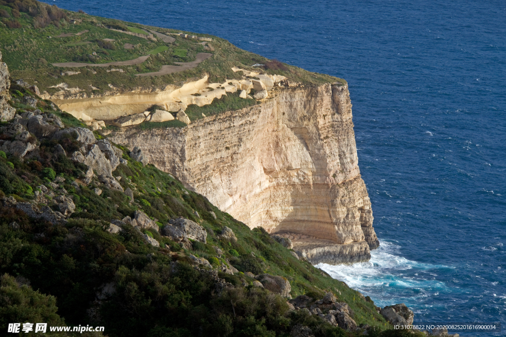 海岸风景摄影图
