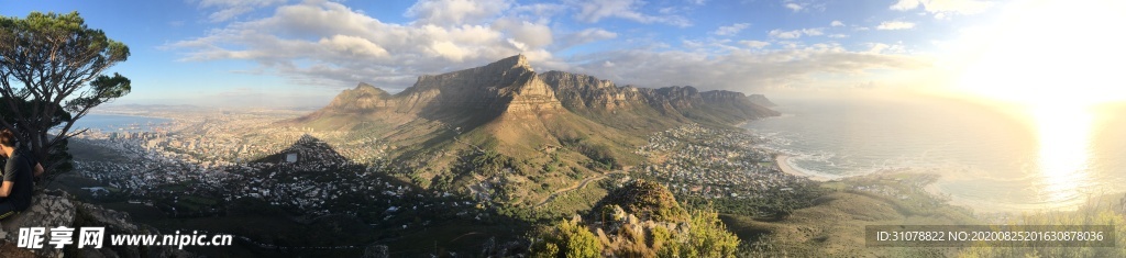 海岸风景摄影图