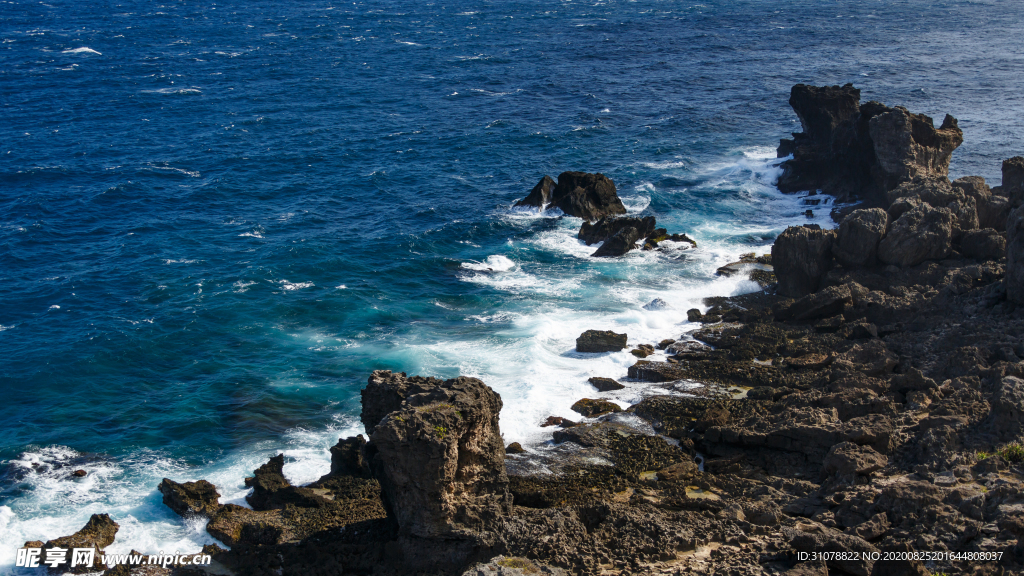 海岸风景摄影图