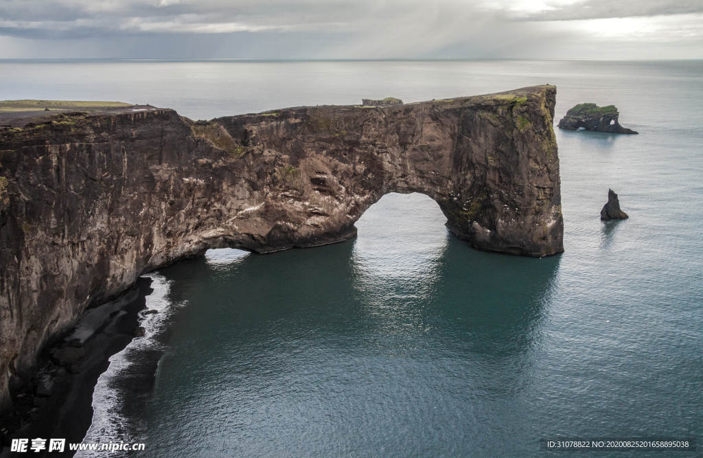 海岸风景摄影图