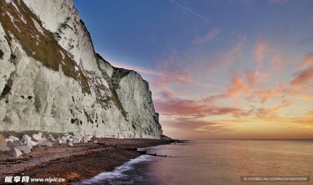 海岸风景摄影图