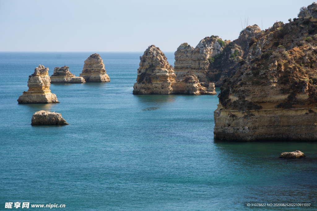 海岸风景摄影图