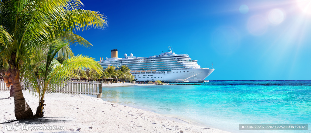 海岸风景摄影图