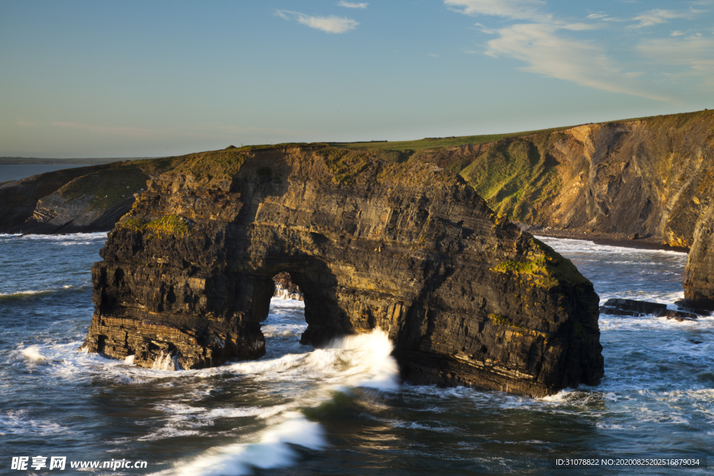 海岸风景摄影图