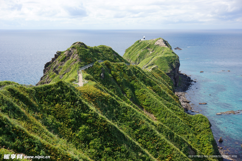 海岸风景摄影图