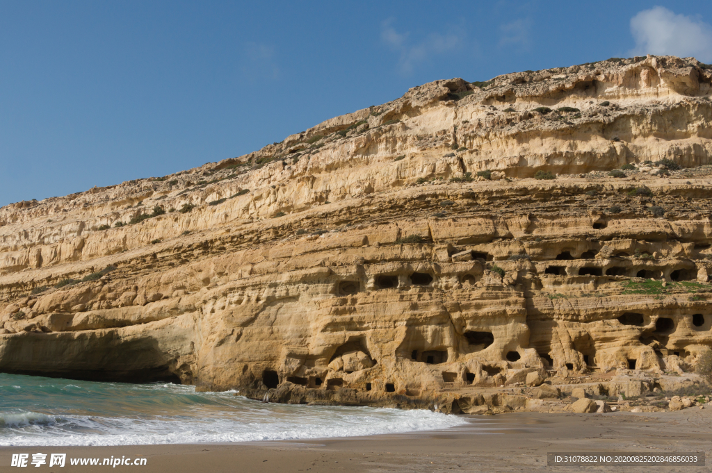 海岸风景摄影图