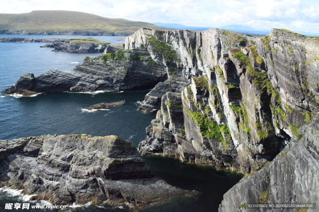 海岸风景摄影图