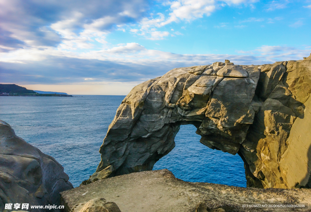 海岸风景摄影图