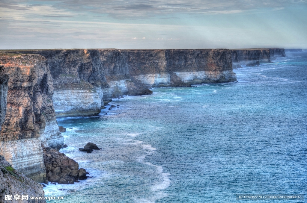 海岸风景摄影图