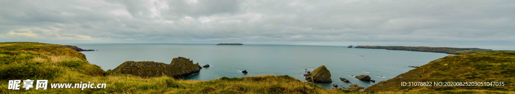海岸风景摄影图