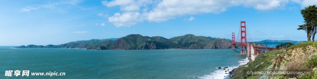 海岸风景摄影图