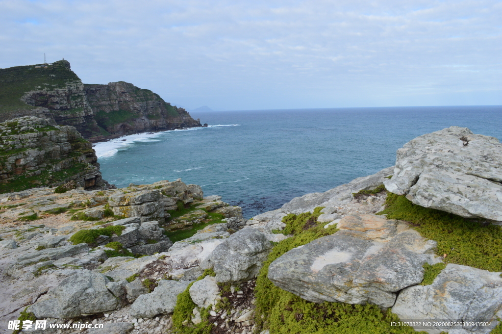 海岸风景摄影图