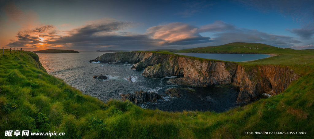 海岸风景摄影图