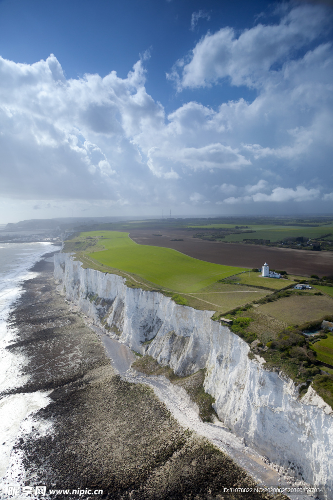 海岸风景摄影图