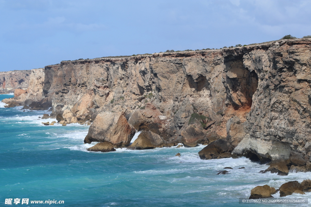 海岸风景摄影图