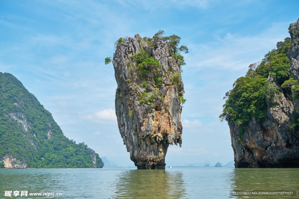 海岸风景摄影图