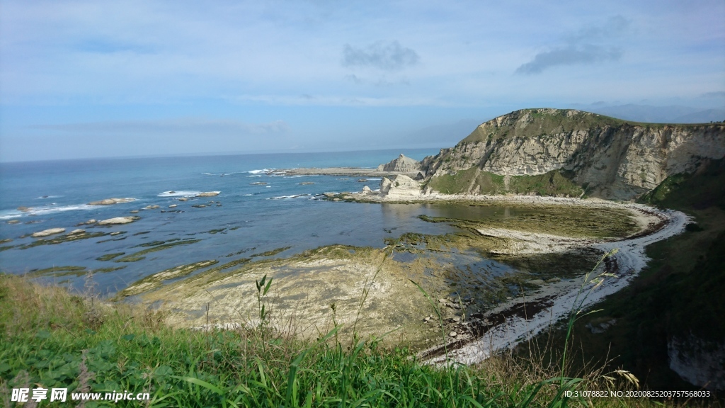 海岸风景摄影图