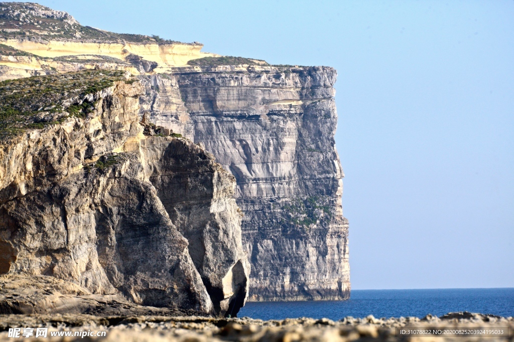 海岸风景摄影图
