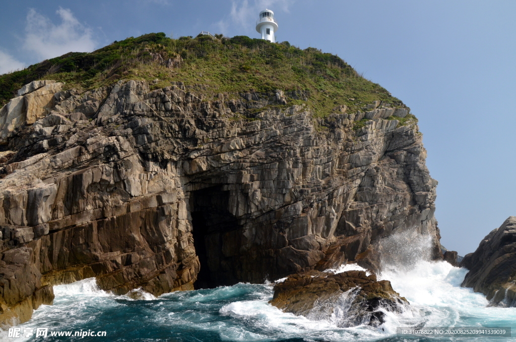海岸风景摄影图