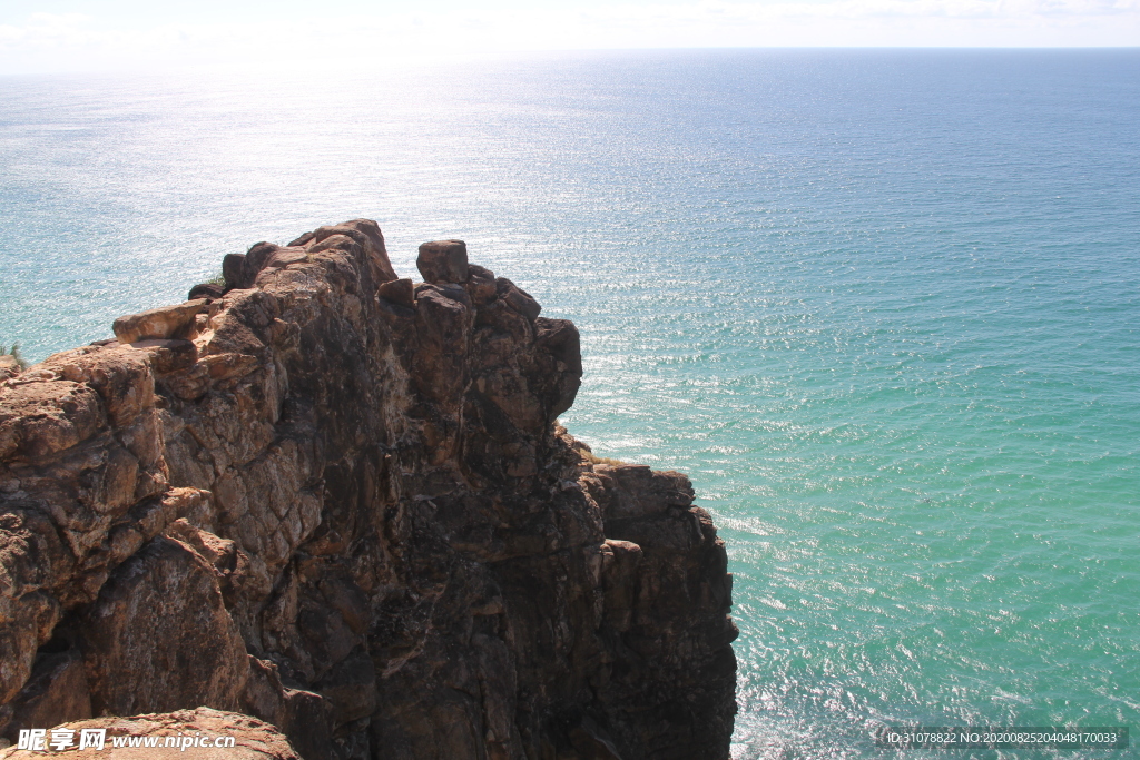 海岸风景摄影图