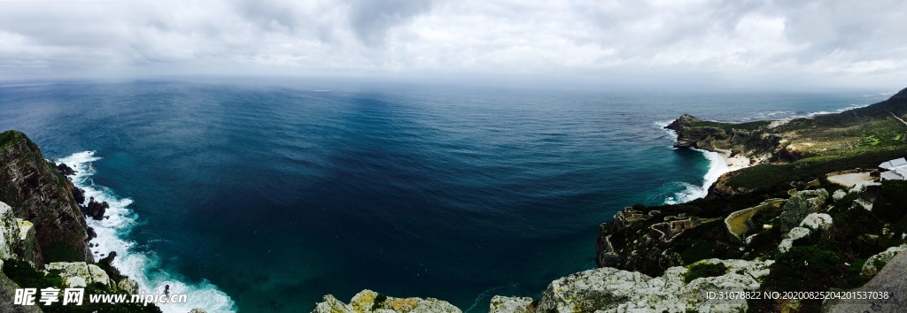 海岸风景摄影图