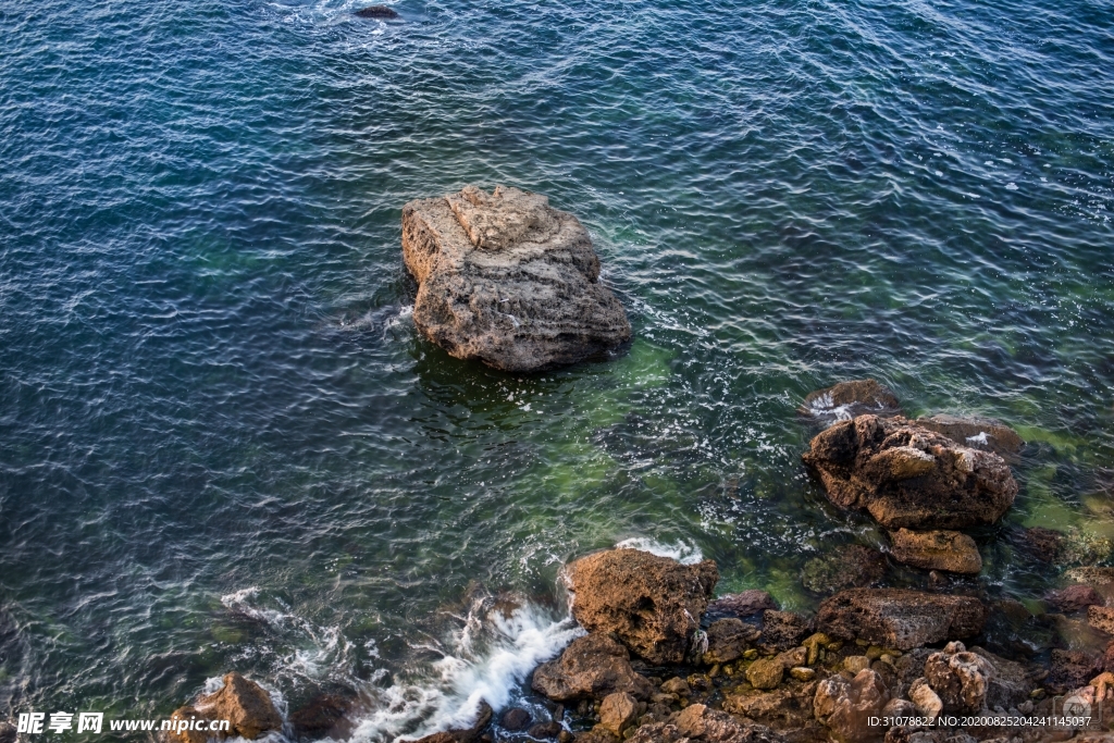 海岸风景摄影图