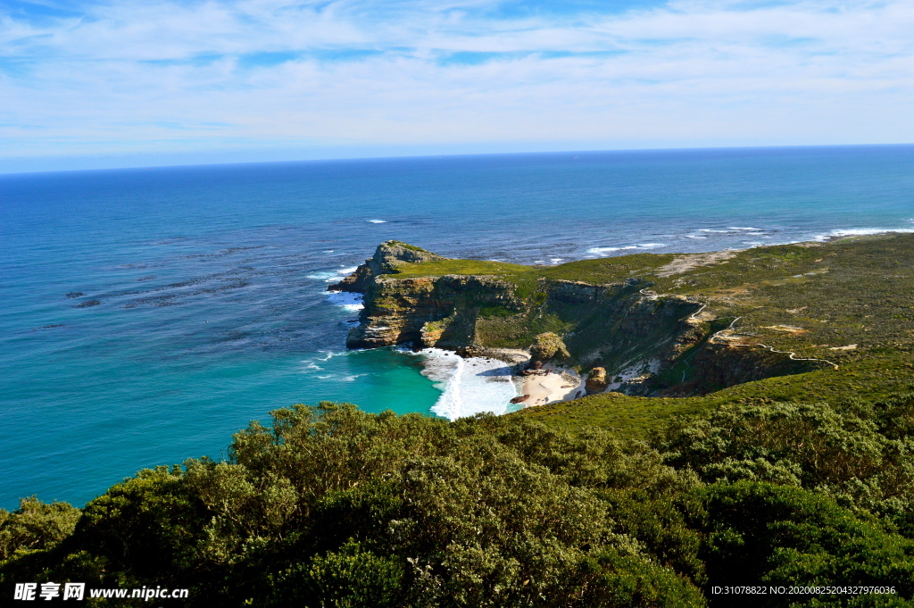 海岸风景摄影图