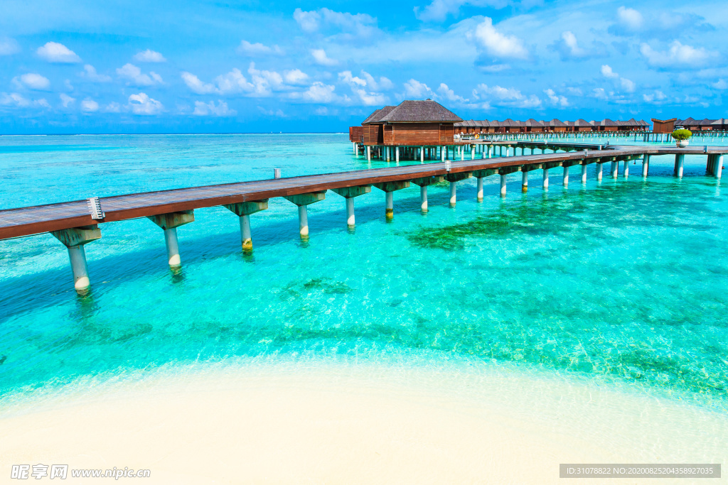 海岸风景摄影图
