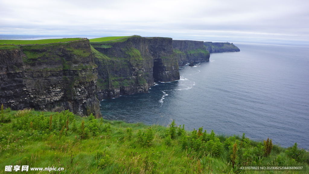 海岸风景摄影图