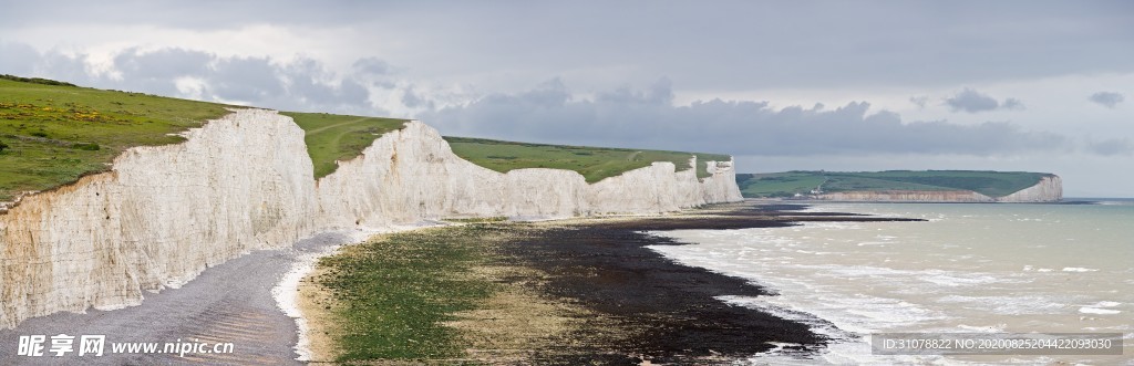 海岸风景摄影图