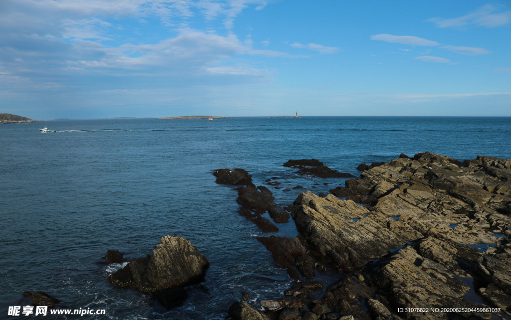 海岸风景摄影图