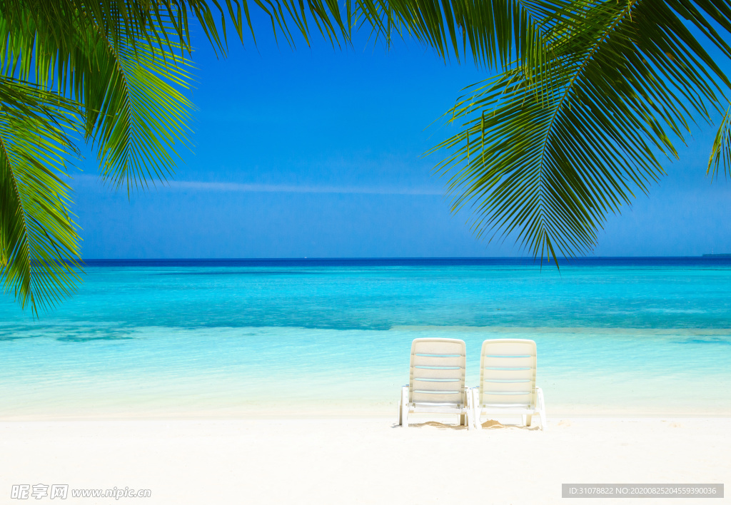 海岸风景摄影图