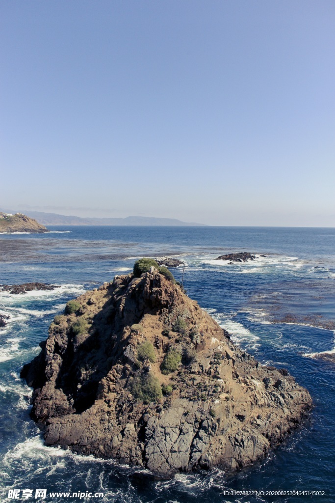 海岸风景摄影图