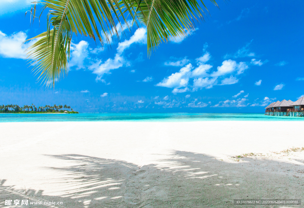 海岸风景摄影图